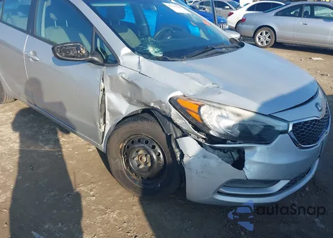 2015 Kia Forte Lx из США, поврежденный, VIN KNAFK4A61F5406568